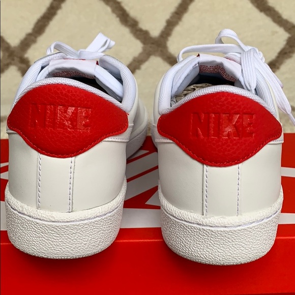 NIKE TENNIS CLASSIC CS WHITE-UNIVERSITY RED MEN’S - Picture 11 of 16